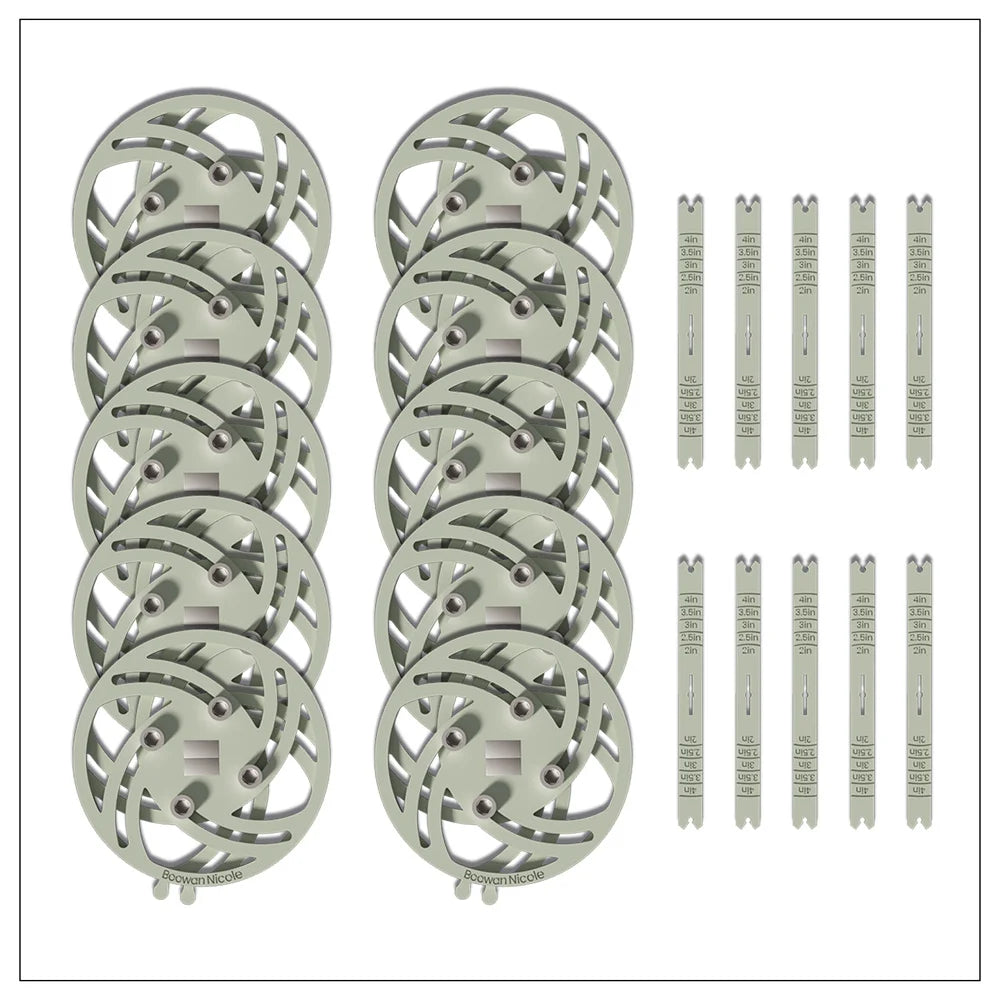 Quick Magnetic Candle Wick Centering Setter Pro with Wick Holder for Candle Making