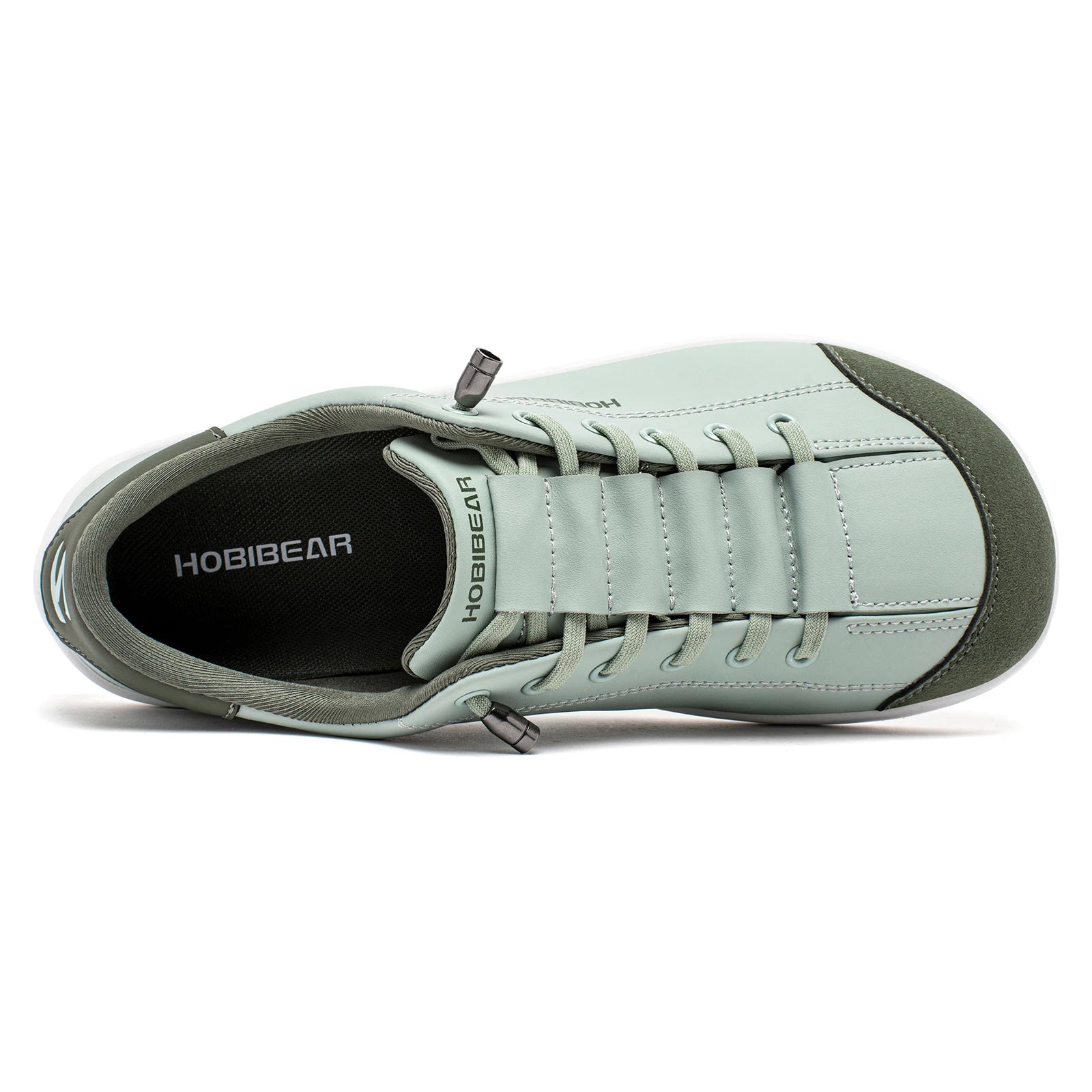 Unisex Barefoot Wide-Toe Minimalist Sneakers — Artificial Leather Adjustable Slip-On Walking Shoes