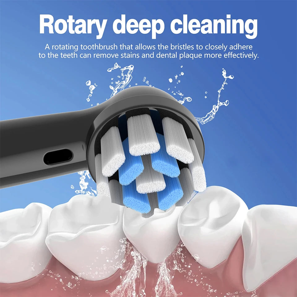 4/8/12/16/20-Pack Replacement Electric Toothbrush Heads – Compatible with iO-Style Electric Toothbrushes