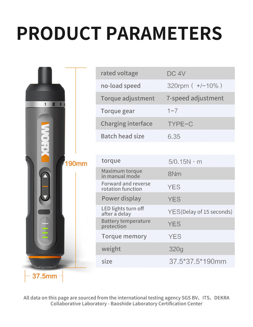 4V Cordless Electric Screwdriver Set — USB Rechargeable Smart Mini Drill, 30-Bit Kit (57mm/2.24in & 25mm/0.98in)