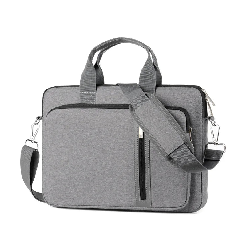 Unisex Waterproof Polyester Laptop Messenger Bag – Fits 13.3–14.1 in, 15–15.6 in, 17.3 in Laptops (36×27×3.5–45×30×3.5 cm)