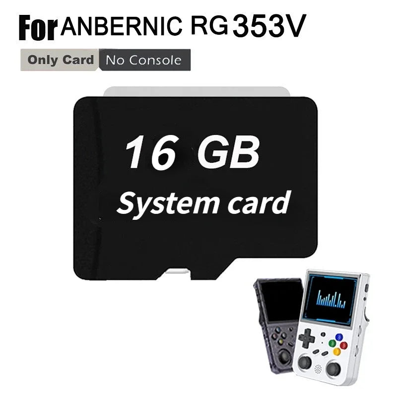 512GB Preloaded TF Card — 100,000+ Retro & PSP Games for RG353V RG353VS Handheld Console (Also 256GB/128GB/64GB)