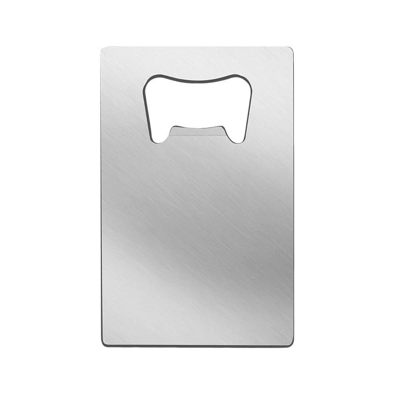Stainless Steel Playing Card Bottle Opener (Spade Design) – Slim Credit Card Beer & Wine Opener