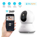 2K 360° Pet Camera for Home – Indoor Wi‑Fi PTZ Dog Camera with 2-Way Audio, Motion & Pet Detection, Night Vision