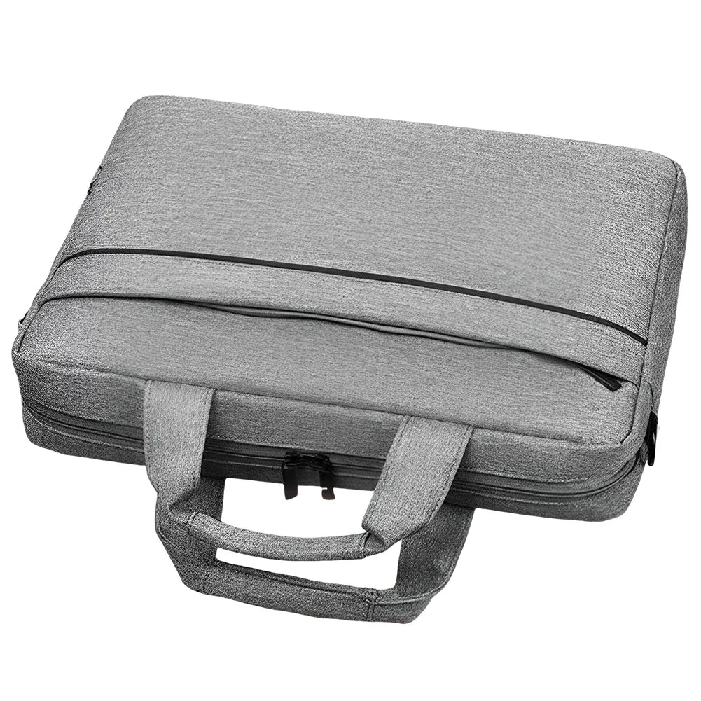 Waterproof Nylon Shockproof Laptop Crossbody Bag – 3 Compartments | Fits 14-Inch (35.6 cm) Laptops