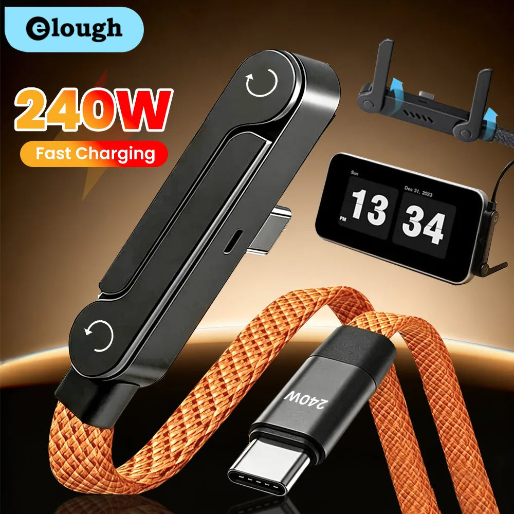 240W USB-C to USB-C Fast Charging & Data Cable