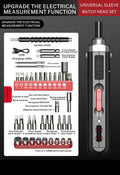 Cordless Electric Screwdriver Set – Rechargeable USB Tool Kit with LED Light for Home Repair