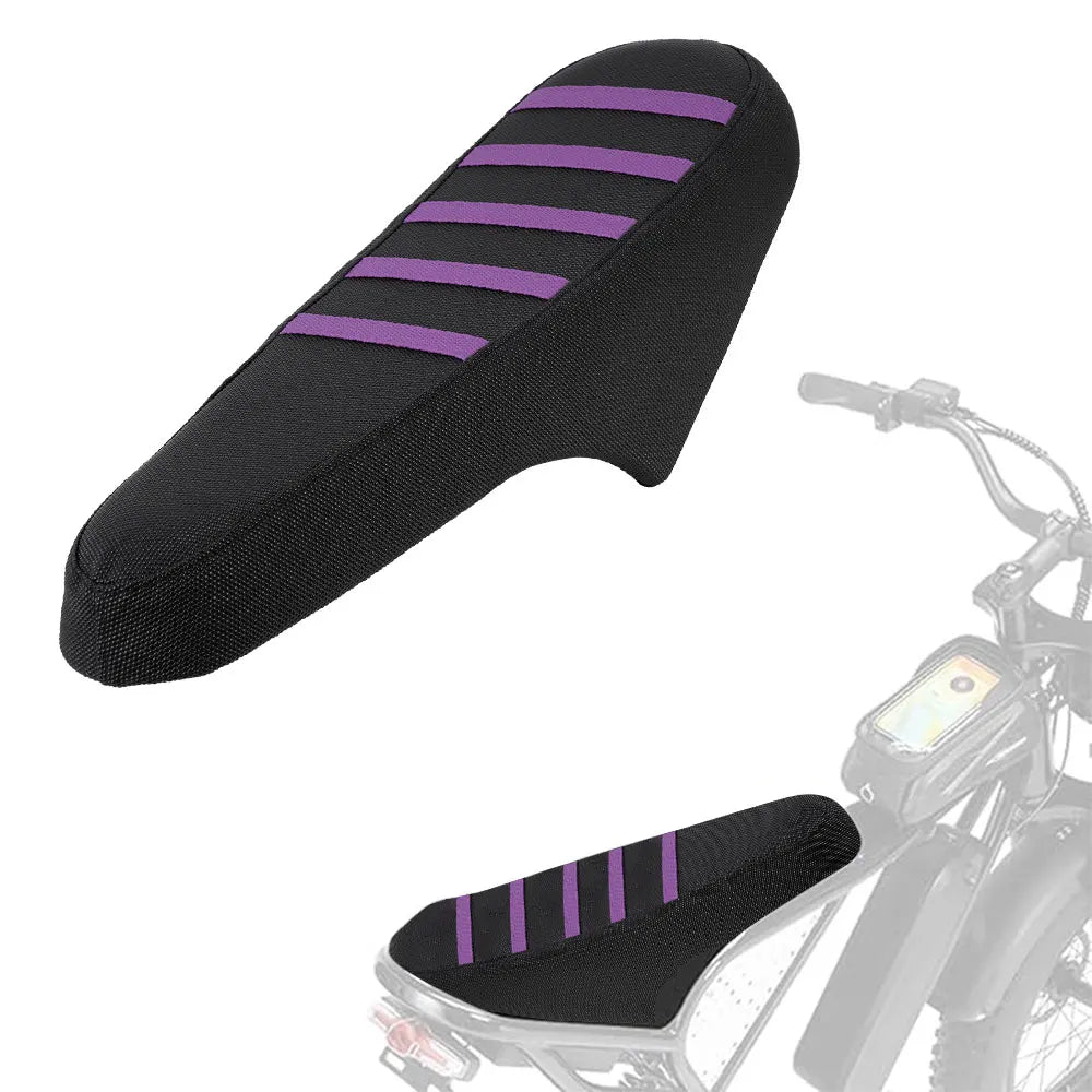 Waterproof Non-Slip PVC Seat Cover for Motorcycle, E-Bike & Scooter — Anti-Slip Particle Design, Universal Seat Protector