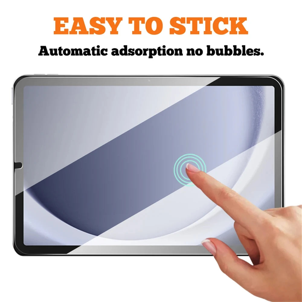 Tempered Glass Screen Protector for Galaxy Tab S6 Lite, A9/A9 Plus, A8, S7 FE, S8/S9/S9 Plus/S9 FE, S10/S11 — 1 Pack