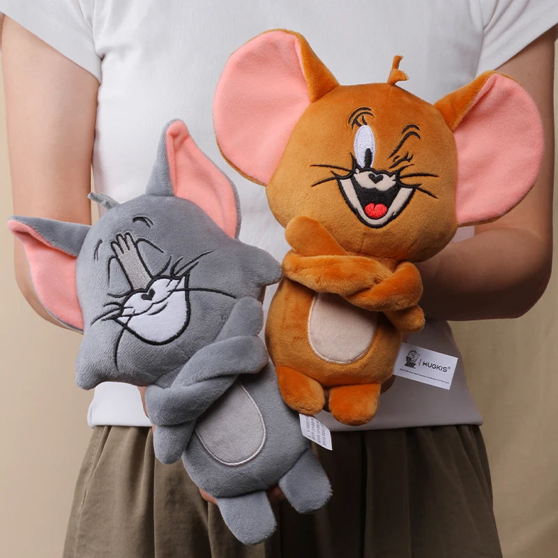 Tom and Jerry Plush Toy - Cat & Mouse Stuffed Animal, Multiple Sizes 5–13 in (13–32 cm)