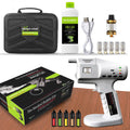 Cocktail Smoker & Smoke Bubble Gun Kit — Rechargeable Bartender Tool with Aroma Vials, Smoke Bubble Liquid & Travel Bag