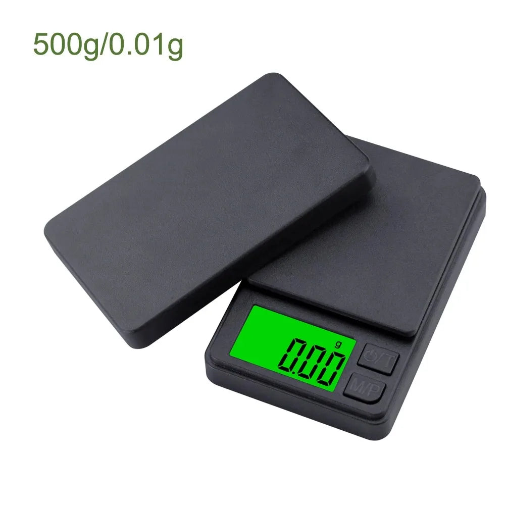 Portable Digital Pocket Scale 1000g/0.01g (2.2 lb) Backlit LCD Mini Jewelry & Food Precision Scale