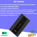 10000mAh 4G LTE Portable Router 150Mbps 2.4GHz Wi-Fi Hotspot CAT4 with Ethernet Port, WPS & Type-C Charging