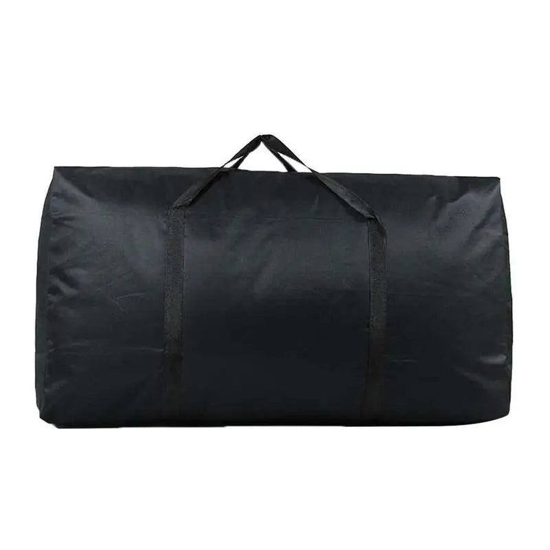 Large Waterproof Foldable Travel Clothes Storage Bag - Zippered Oxford Luggage Organizer 80 x 48 x 25 cm (31.5 x 18.9 x 9.8 in)