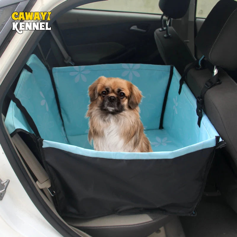 Dog & Cat Car Seat Cover Hammock — Waterproof Rear Seat Protector 60 x 35 x 53 cm (23.6 x 13.8 x 20.9 in)