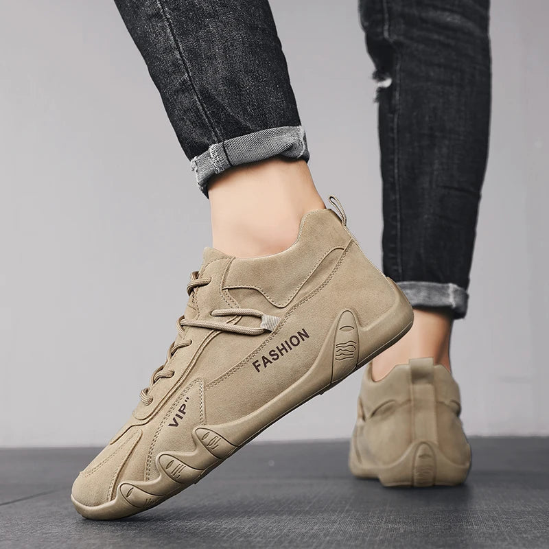 Men's Outdoor Hiking Sneakers Anti-Slip Four-Season Comfort Casual Work Shoes
