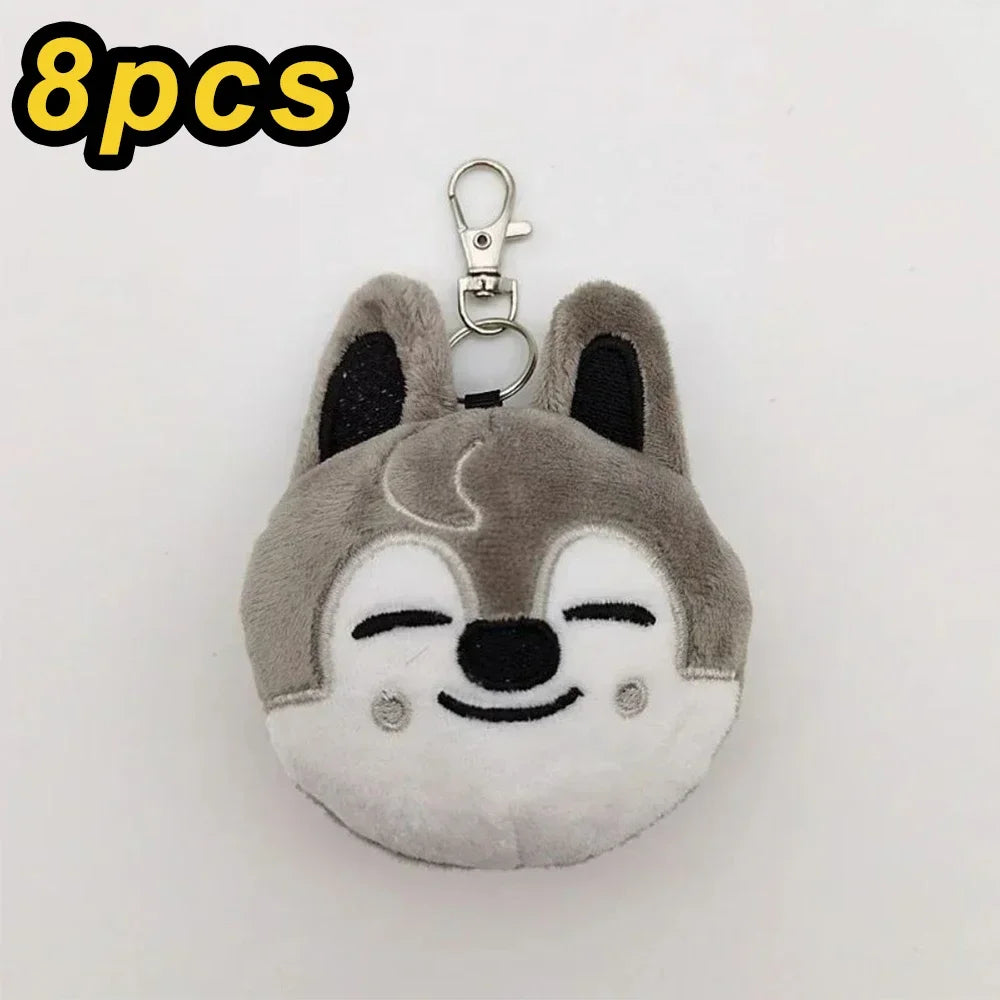 Kawaii 23 cm (9.1 in) Plush Stuffed Animal, Cute Cartoon Companion Toy & Room Decor Gift