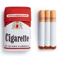 Funny Plush Squeaky Chew Toy Cigarette Design for Small & Medium Dogs, Interactive Pet Gift