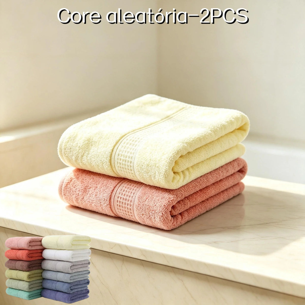 100% Cotton White Hand Towels 35 x 70 cm (13.8 x 27.6 in) Thick Terry Bath Towels for Gym Travel Sport