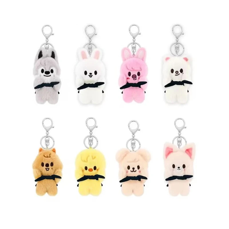 Kawaii Anime Mini Plush Keychain 10 cm (4 in) Cute Cartoon Bag Pendant School Bag Charm Birthday Gift