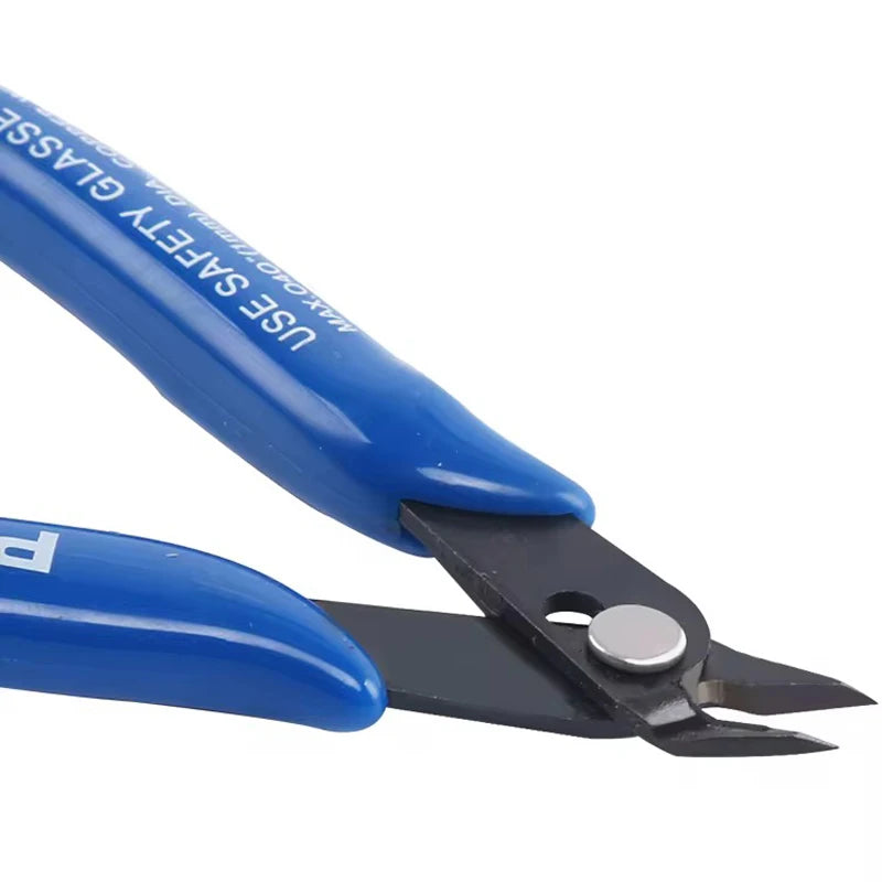 Multi-Function Flush Cut Pliers, Carbon Steel Wire & Cable Cutters for Electrical Work