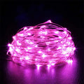 Battery-Powered Fairy LED Copper Wire String Lights - 1/2/3/5/10 m (3.3/6.6/9.8/16.4/32.8 ft) - Indoor Outdoor Wedding Bedroom Decor