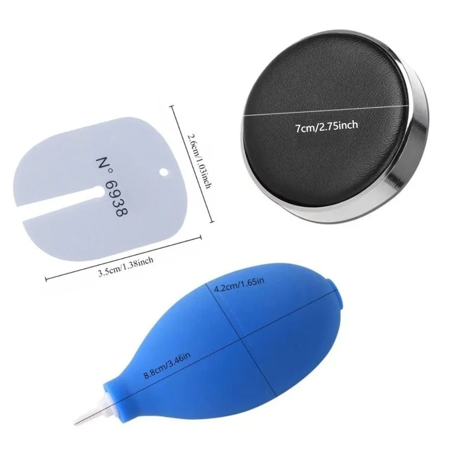 Watch Repair Kit – Rubber Air Blower, Protector Pads, Needle Tool & Cleaning Brush for Watch Care