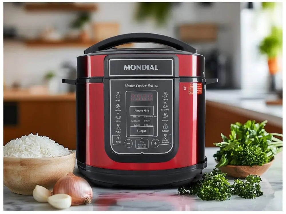 Digital Electric Pressure Cooker 5L (5.3 qt) 110V – 900W 14-Program Multi Cooker