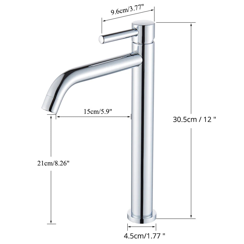 Single-Handle Basin Faucet Mixer Tap Single Hole Deck-Mount Matte Black Brushed Gold Bathroom Sink Tap