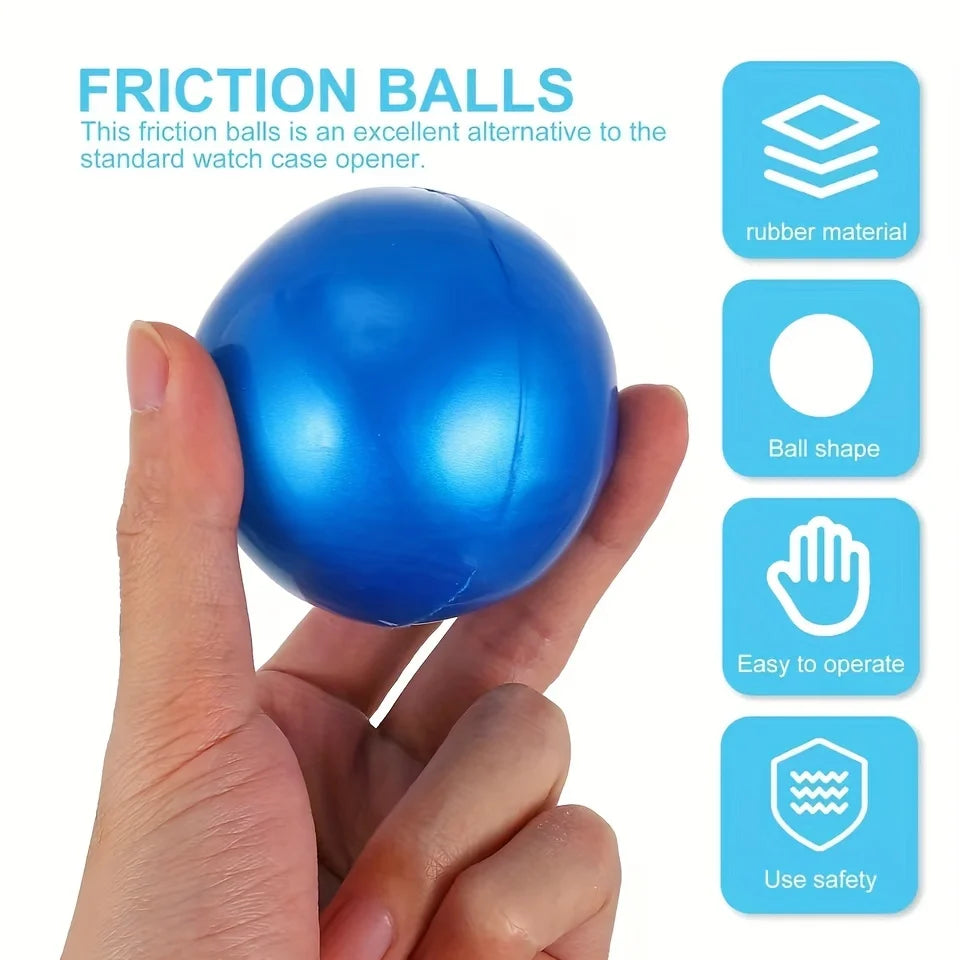Rubber Ball Watch Back Case Opener - Non-Slip Rotating Back Cover Tool for Watch Repair