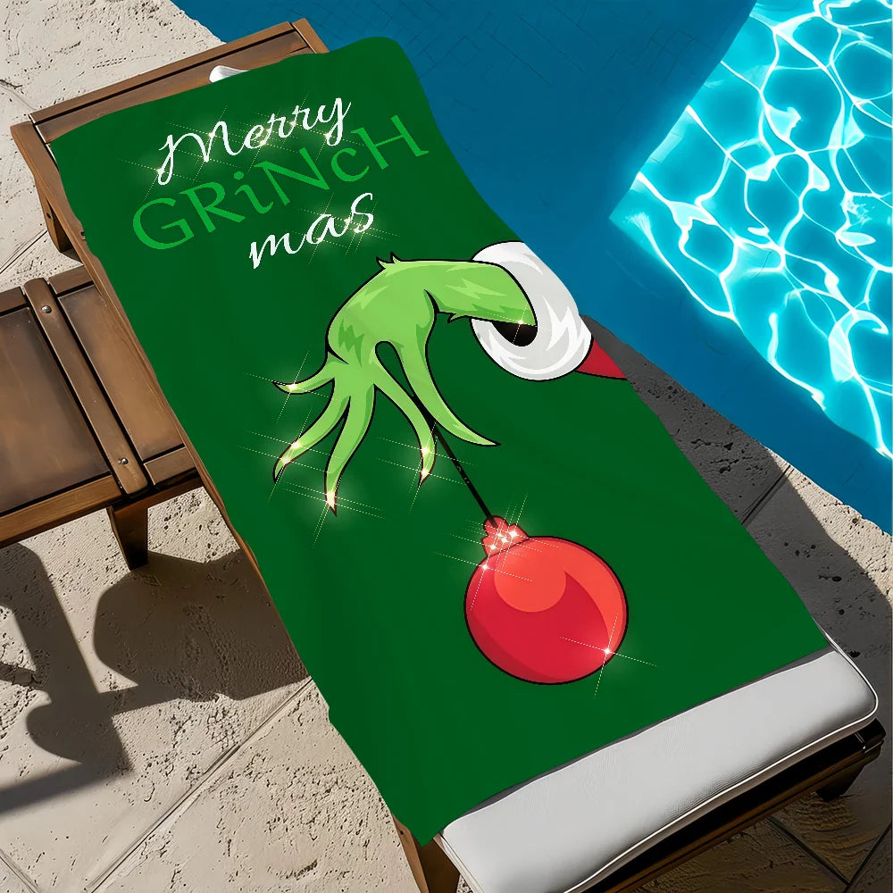 Anime Microfiber Beach Towel - Quick-Drying Soft Towel for Travel, Fitness, Sauna & Camping (Multiple Sizes)