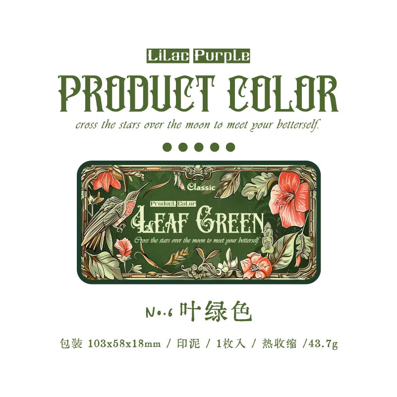 Retro Gothic Ink Pad for DIY Crafts & Scrapbooking – for Rubber and Wooden Stamps, Paper Stationery