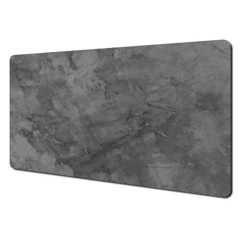 XXL Desk Mat 900x400mm (35.4 x 15.7 in) Overlocked Extended Gaming Mouse Pad, Grey