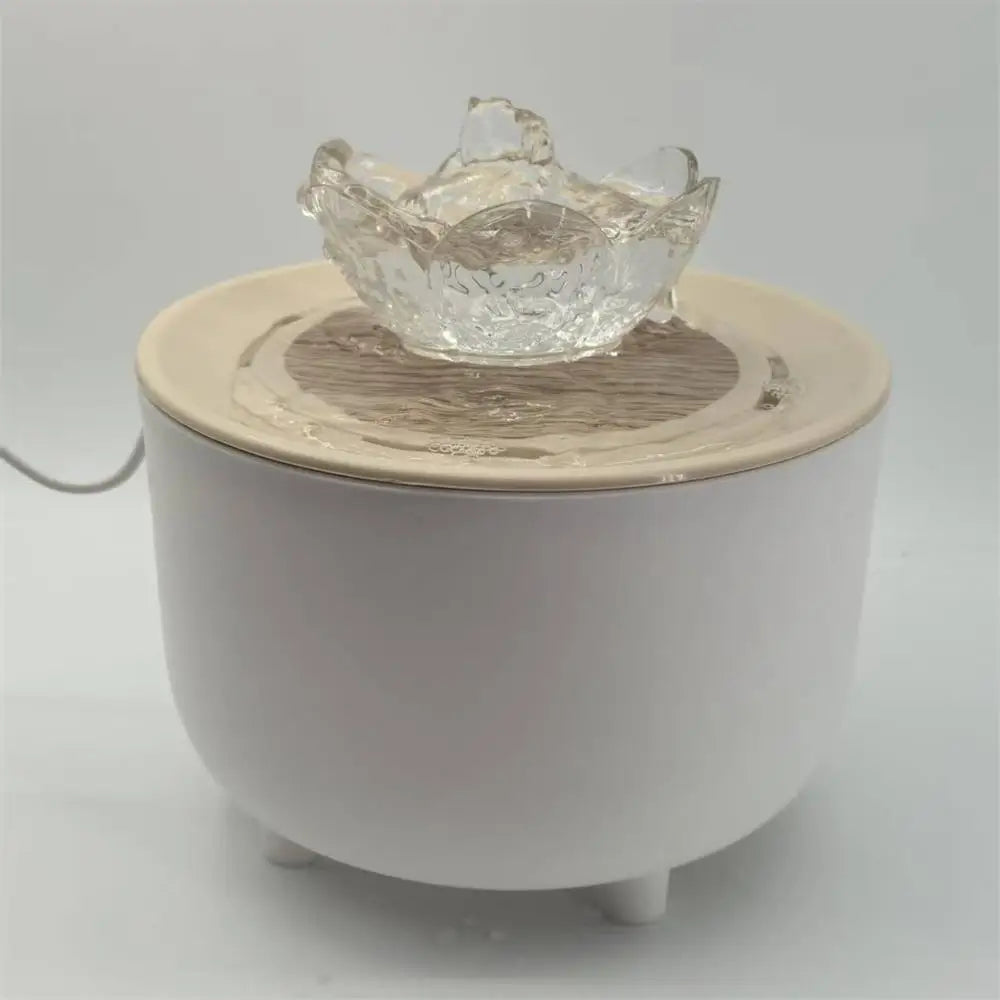 Automatic Pet Water Fountain 1.2L (1200 mL / 40 oz) USB Rechargeable Silent Cat & Small Dog Water Dispenser with Filter