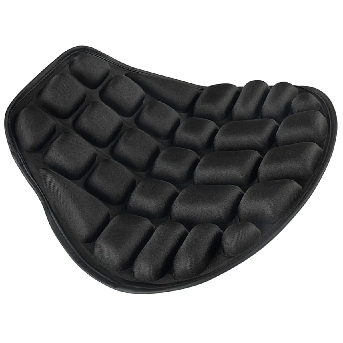 EVA Foam Motorcycle Seat Cushion Pad 340x360mm (13.4x14.2 in) Universal Breathable Shock-Absorbing Bike Seat