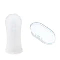 Silicone Pet Finger Toothbrush for Dogs & Cats – Soft 360° Non-Toxic Teeth Cleaner with Storage Case