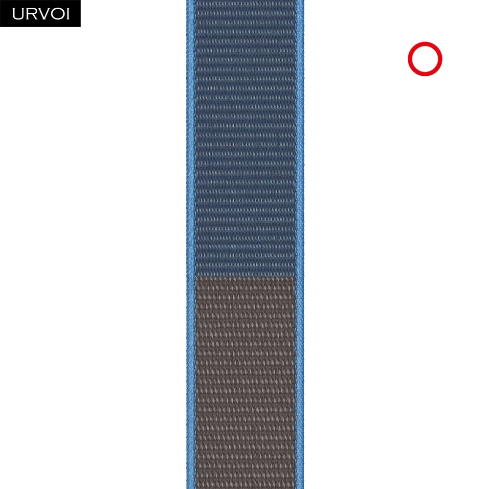 Nylon Sport Loop Band for Apple Watch — Breathable Hook & Loop Fastener — Fits 42/44/45/46/49mm