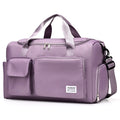 Carry-On Weekender Duffel Bag 35L – Travel Overnight Bag with Shoe Compartment and Wet/Dry Pocket for Women
