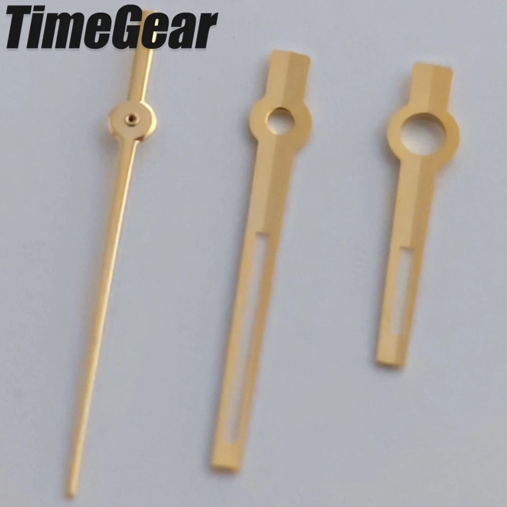 C3 Green Luminous Watch Hands Set for NH Series & Compatible Automatic Movements — 12.5 × 12 × 8 mm (0.49 × 0.47 × 0.31 in)