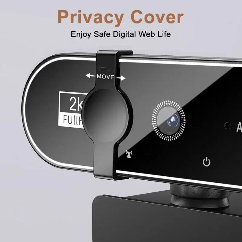 4K Webcam 3840x2160 Autofocus, Built-in Microphone, USB 2.0, 30fps HD Video Conference Camera