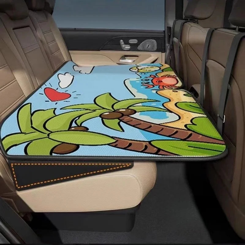 Memory Foam Car Seat Leveling Pad — Universal Seat Cushion for Height Increase, Comfort & Fatigue Relief