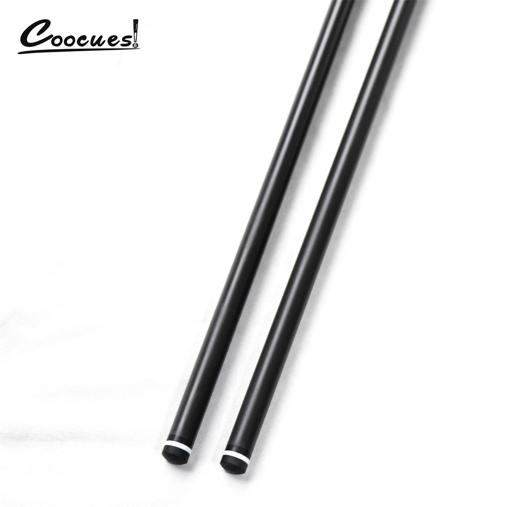Carbon Fiber Pool Cue Shaft - Low Deflection Pro Taper, 26.4–30.1 in (670–765 mm) Replacement Spare Shaft for Billiards