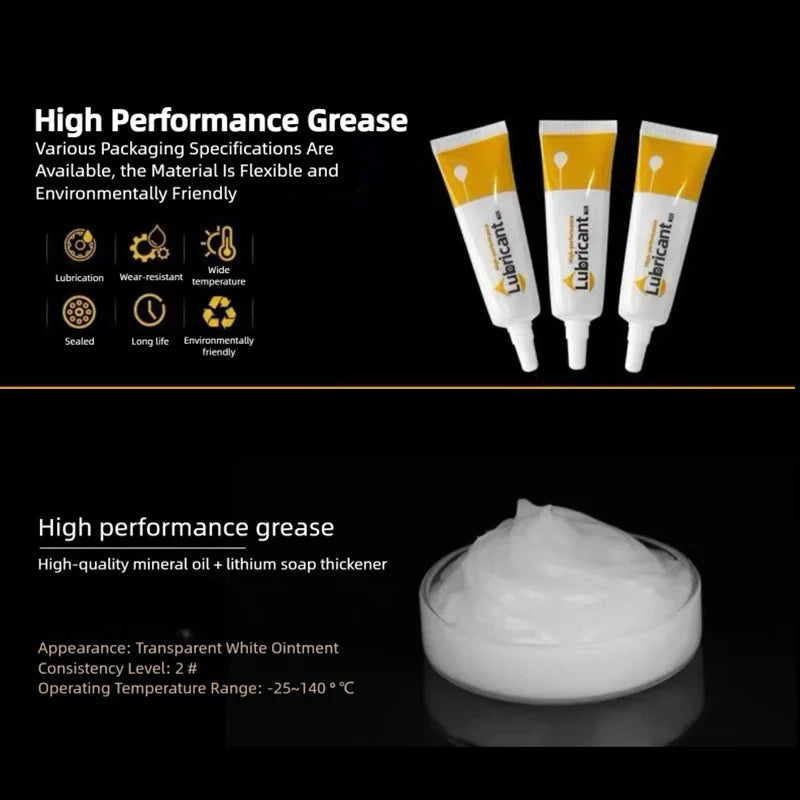 5-Pack Zipper Lubricant Tubes 10 g (0.35 oz) — Portable Zipper Grease for Clothes, Bags & Jackets