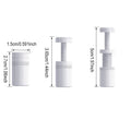 Adjustable GPU Support Bracket 27–120mm (1.06–4.72 in) White Aluminum Graphics Card Anti-Sag Holder