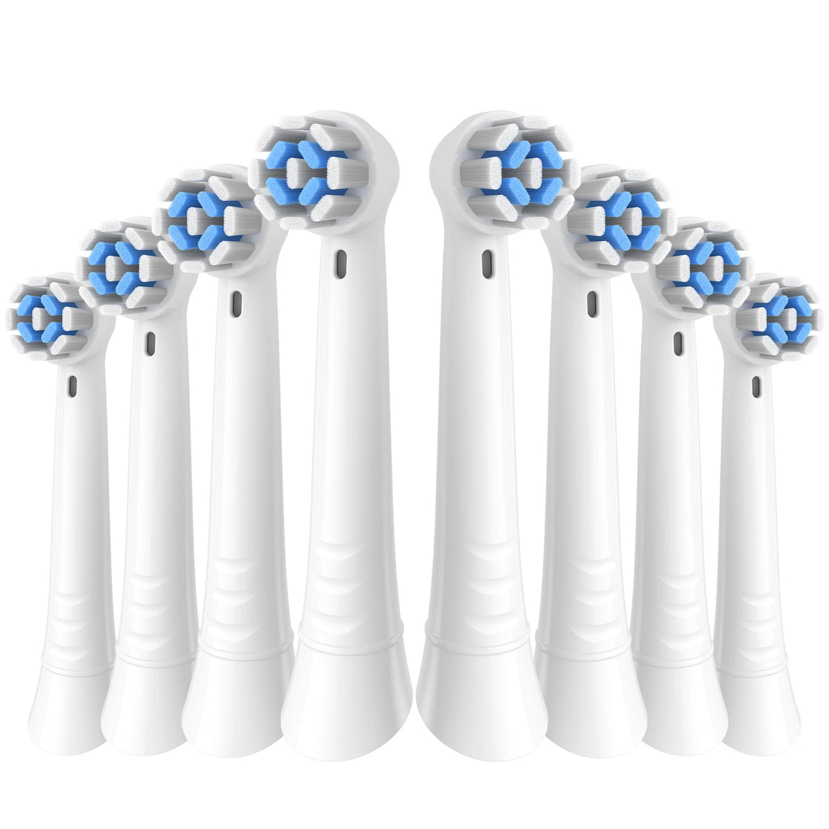 4/8/12/16/20-Pack Replacement Electric Toothbrush Heads – Compatible with iO-Style Electric Toothbrushes