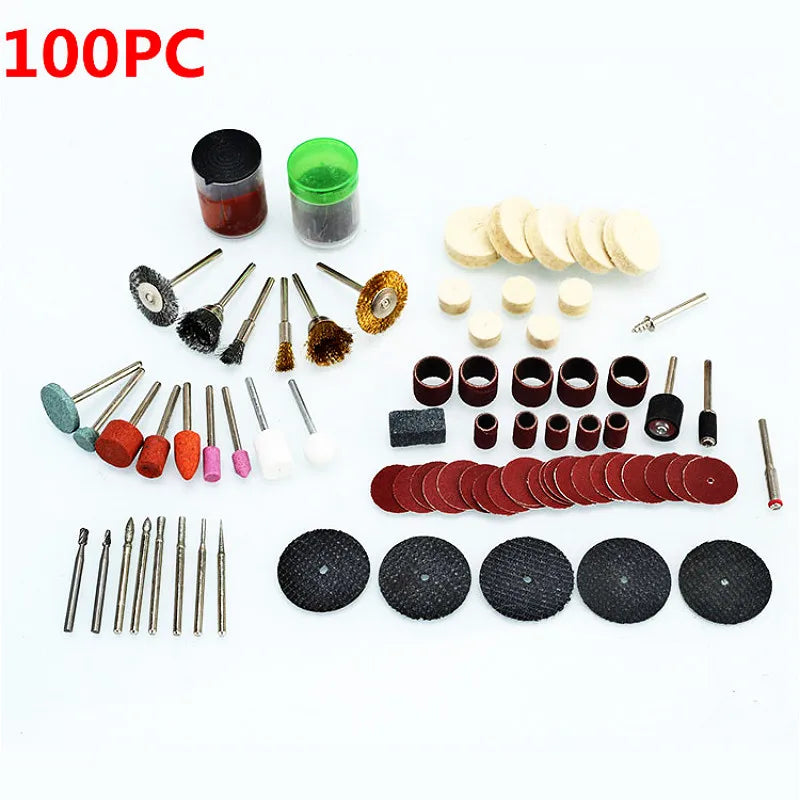 110/220V Electric Engraving Rotary Mini Drill Kit – 130W Variable Speed 5-Setting Grinder