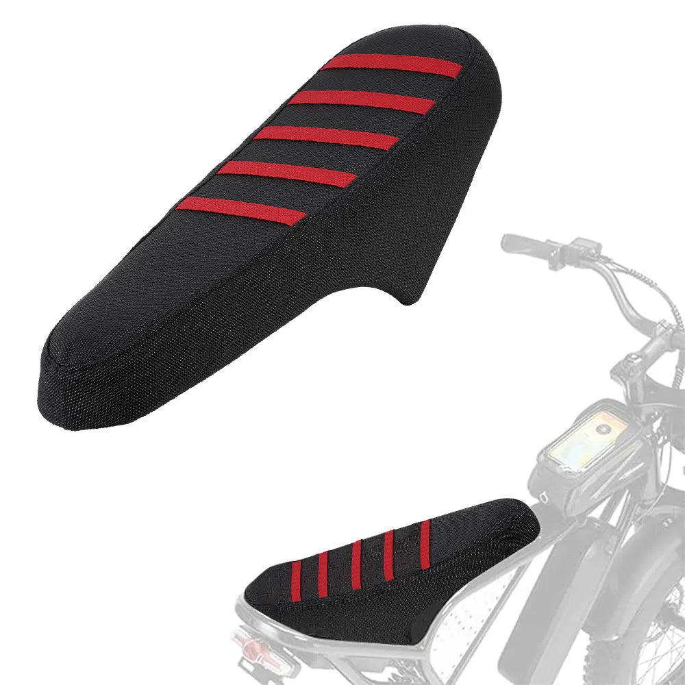 Waterproof Non-Slip PVC Seat Cover for Motorcycle, E-Bike & Scooter — Anti-Slip Particle Design, Universal Seat Protector