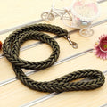 Durable Braided Nylon Dog Training Leash for Large Dogs - Comfortable Walking Lead