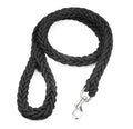 Large Nylon Braided Dog Leash 115cm (45.3in) Thick 2.0cm Rope Lead for Bulldog Rottweiler Hound