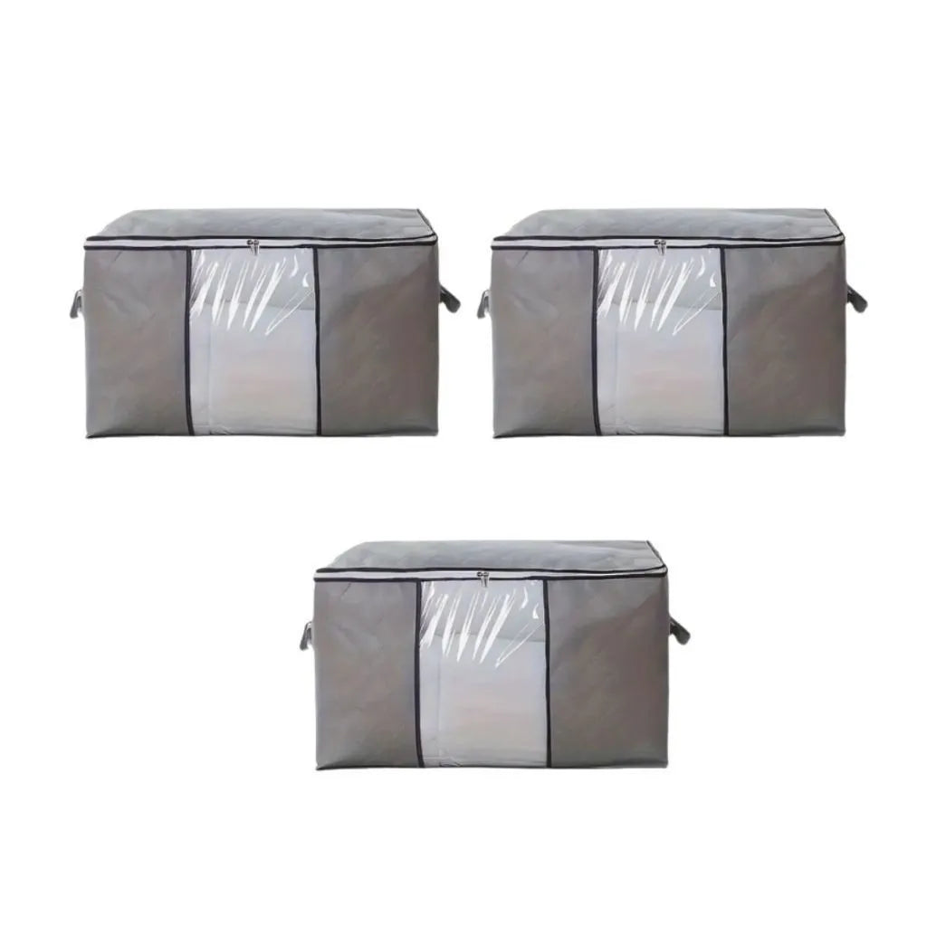 Wardrobe Organizer in Non-Woven Fabric 60×40×35 cm (23.6×15.7×13.8 in) – Breathable, Dust-Proof, Mold-Proof and Insect Protector